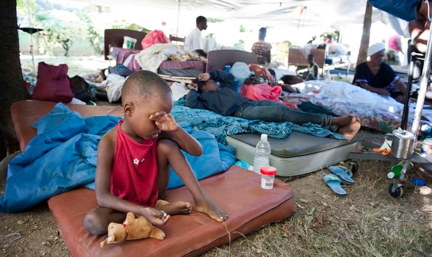 Crianças ficam ainda mais vulneráveis com a guerra no Haiti. (Foto representativa: Flickr/International Federation of Red Cross)