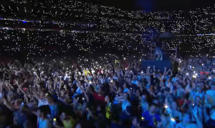 “Ez Az A Nap 2022” aconteceu no estádio nacional de Budapeste. (Captura de tela/YouTube/Ez az a nap!)