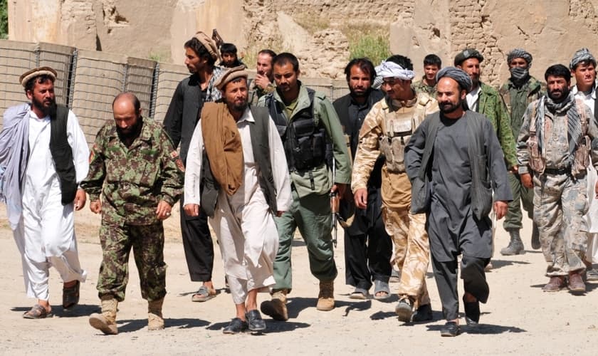 Soldados do Talibã. (Foto: Wikimedia Commons)