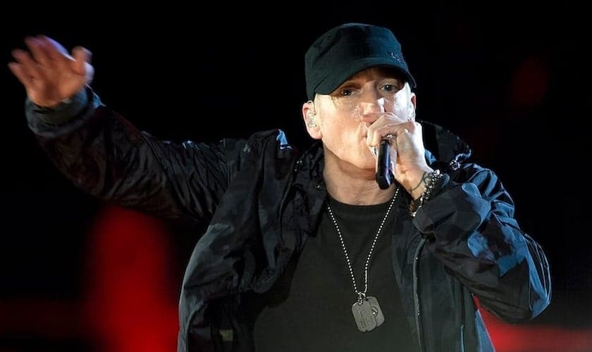 Eminem durante show em Washington, em 2014. (Foto: Domínio Público/Flickr/Rawpixel)