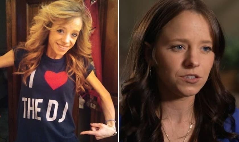 Randi Wilson, antes e depois da anorexia. (Foto: Captura de tela/YouTube The 700 Club)