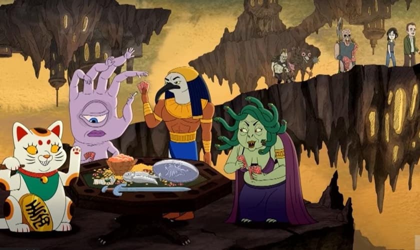 Cena da animação “Little Demon”. (Foto: Captura de tela/YouTube FX Networks)