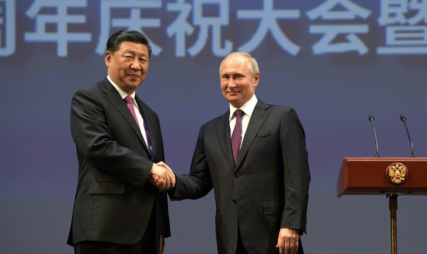Xi Jinping e Vladimir Putin. (Foto: Wikimedia Commons)