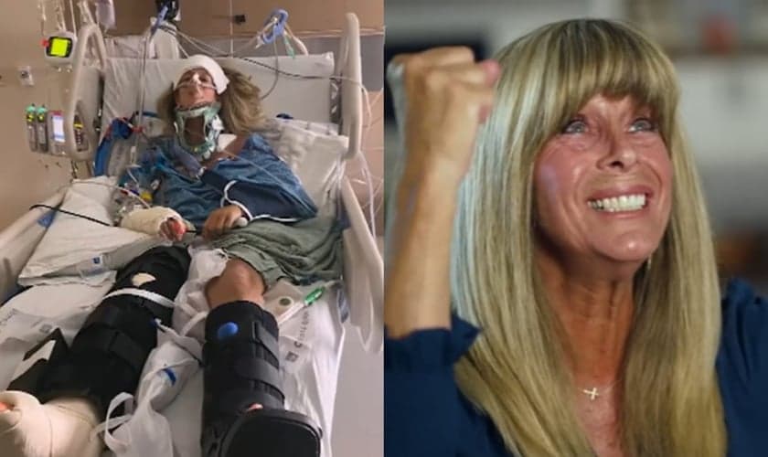 Matti Stevenson sobreviveu sem nenhuma lesão a um grave acidente. (Foto: Reprodução/CBN News).