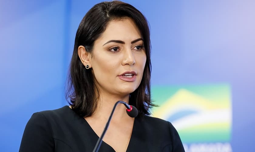 Primeira-dama Michelle Bolsonaro. (Foto: Flickr/Palácio do Planalto)