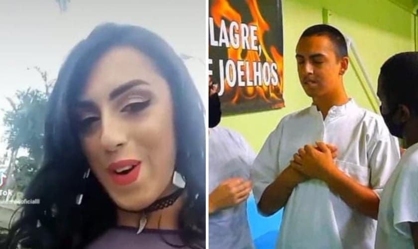 Lucas Alves, antes e depois. (Foto: Reprodução/Montagem/Redes Sociais Lucas Alves)