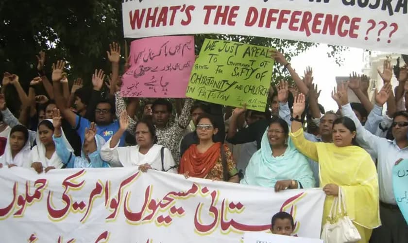 O movimento contra cristãos recebeu apoio das autoridades indianas. (Foto representativa: Portas Abertas)