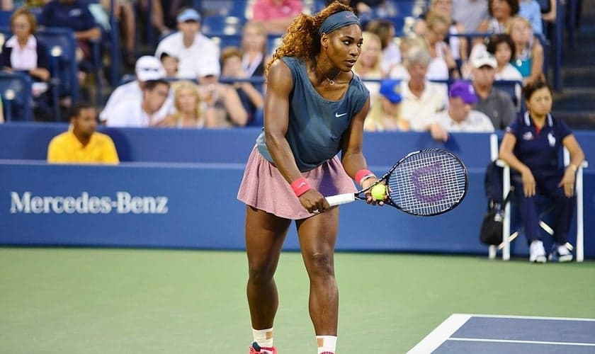 Serena Williams é considerada uma das maiores tenistas do mundo. (Foto: Wikimedia Commons/	Edwin Martinez from The Bronx).