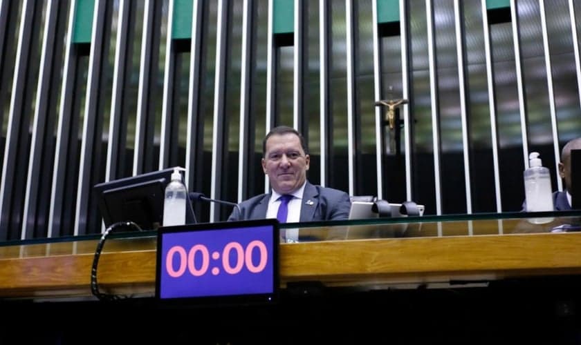 Sessão para a votação de propostas legislativas. Dep. Vinicius Carvalho (Republicanos-SP). (Foto: Elaine Menke/Câmara dos Deputados)