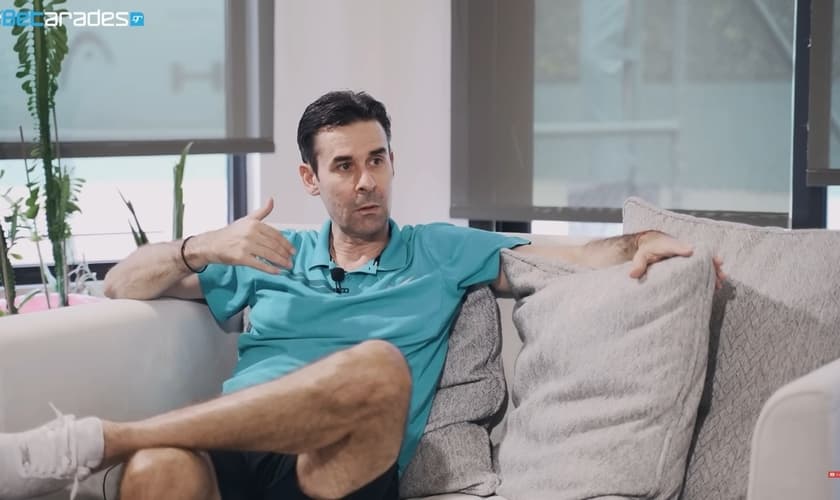 Vassilis Tsiartas. (Foto: Captura de tela/YouTube Betarades.gr)