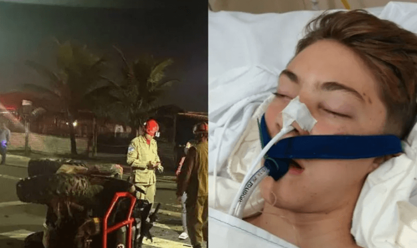 Daniel Mencari sofreu grave acidente de quadriciclo. (Foto: Aquivo pessoal)