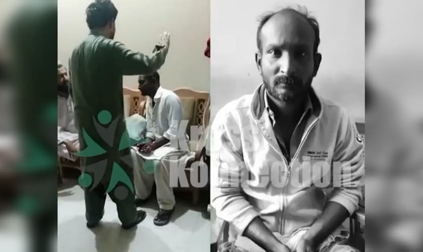 Aslam Masih estava limpando as ruas no Paquistão, quando foi atacado por muçulmanos. (Foto: Reprodução/Instagram/christianconcern).