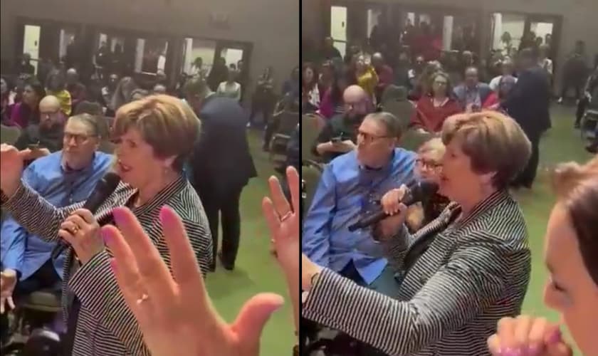 Cindy Jacobs compartilha profecia nos EUA. (Foto: Reprodução/Twitter/PrCoty)