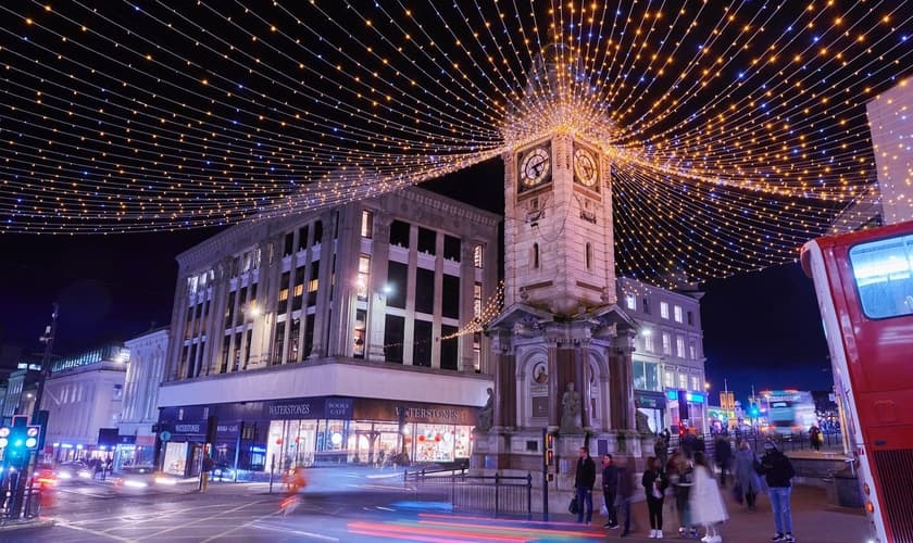 Decorações da Universidade de Brighton. (Foto: Facebook University of Brighton)