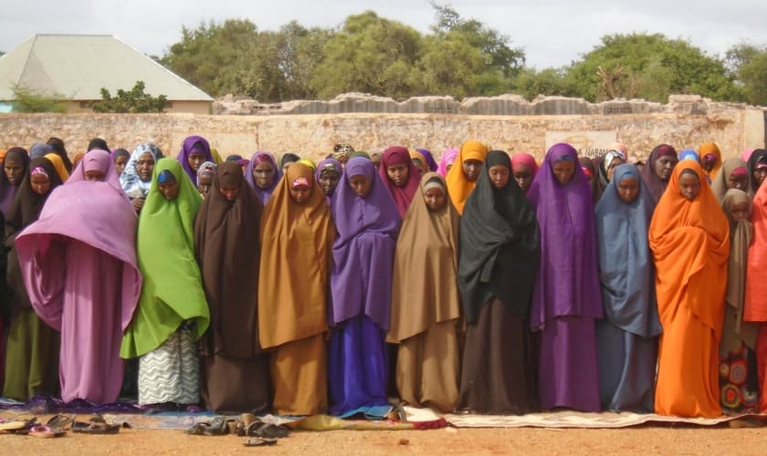 Imagem ilustrativa de mulheres em Baidoa, Somália. (Foto: Amisom Photo/Abdikarim Mohamed)