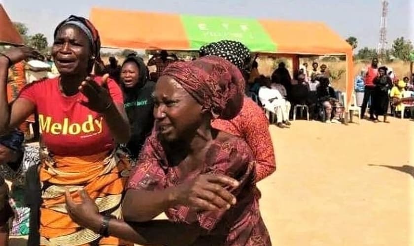 Terroristas armados atacaram uma igreja na vila de Angwan Aku. (Foto: Anthony Timothy/Morning Star News).