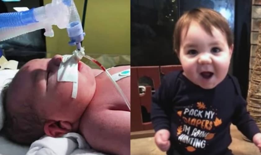 Jack sobreviveu sem nenhuma sequela. (Foto: Reprodução/YouTube/The 700 Club).