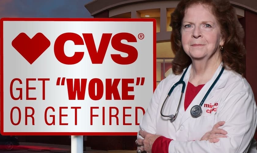 A enfermeira J. Robyn Strader entrou com uma ação contra CVS Health após demissão por posição religiosa. (Imagem: First Liberty Institute)