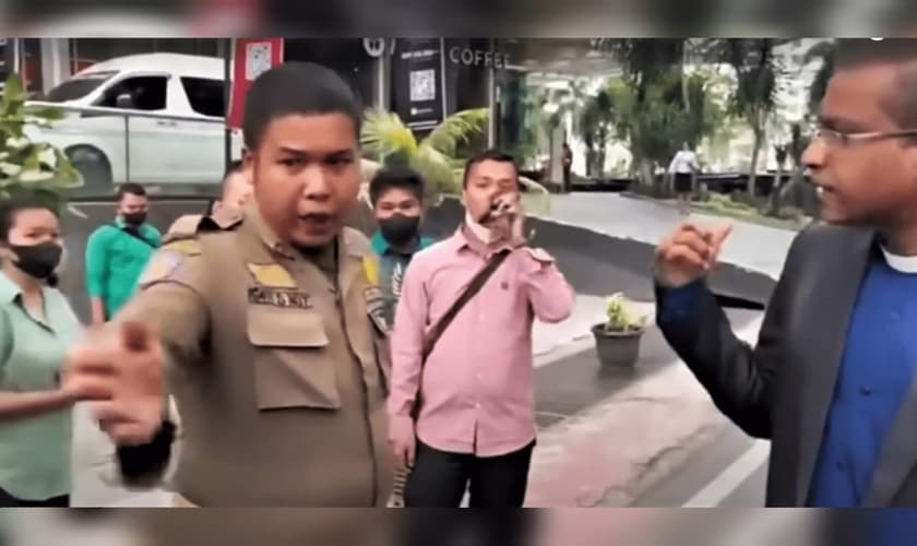 A Elim Church Indonesia (GEKI) foi proibida de se reunir pela segunda vez. (Foto: Reprodução/Morning Star News).
