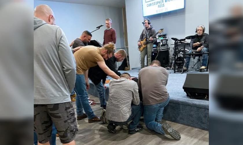 Viciados são libertados todas as noites em Barboursville, nos EUA. (Foto: CBN News).