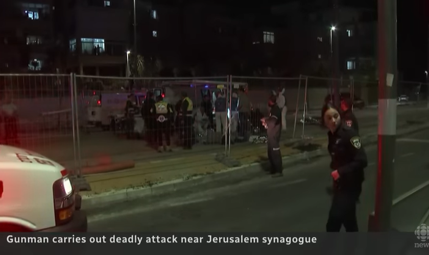 O ataque aconteceu em Neve Yaakov, durante o shabat. (Foto: Reprodução/YouTube/CBC News: The National).
