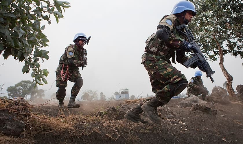 Forças especiais da Tanzânia durante treinamento. (Foto: Monusco/Sylvain Liechti/Wikimedia Commons)