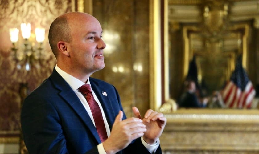 Spencer Cox, governador do estado de Utah. (Foto: Reprodução/Flickr/Utah Reps)