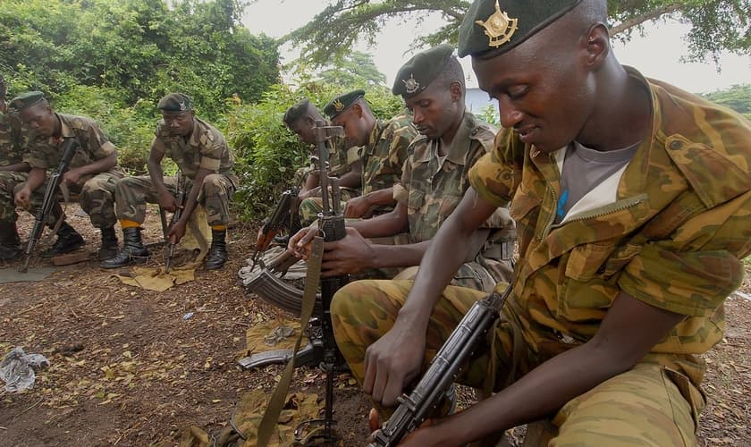 Forças da paz da região de Burundi. (Foto: US Army Africa/Wikimedia Commons)