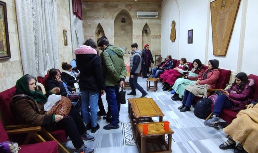  Igrejas na Síria estão lutando para acolher os afetados. (Foto: Portas Abertas).