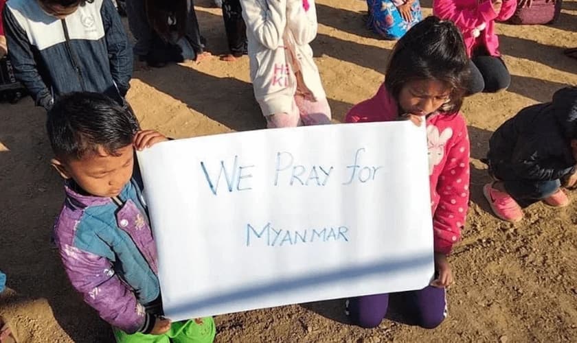 Cristãos em Mianmar pedem orações da Igreja. (Foto: Portas Abertas)