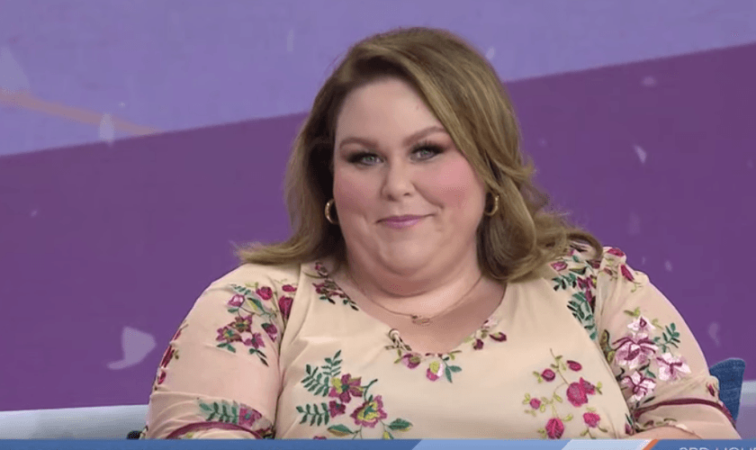 Chrissy Metz em entrevista ao programa TODAY. (Captura de tela/YouTube/TODAY)