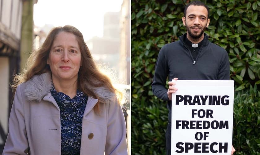 Isabel e padre Sean estão livres das acusações do governo. (Foto: Reprodução/ADF UK)