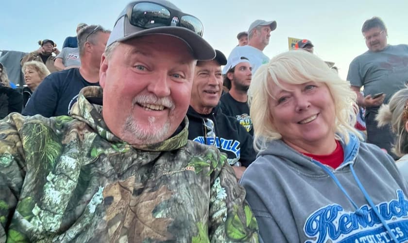 David Bennett e sua esposa Twilla. (Foto: Reprodução/Facebook David Bennet)