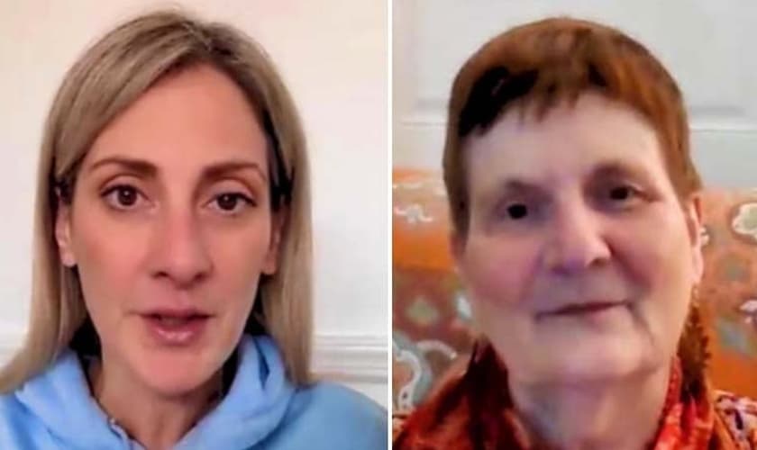 Entrevista de Márcia no podcast Ex-Médium Salva.  (Foto: Reprodução/YouTube/Jenn EXpsychic)