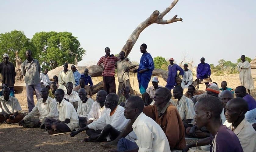 Yousif Ayoub Hussein Ali foi detido durante um culto ao ar livre. (Foto: Imagem ilustrativa/UNDP South Sudan/Brian Sokol).