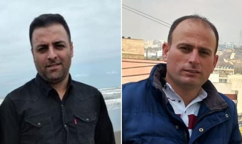 Saheb Fadaie e Hadi Rahimi. (Foto: Reprodução/Article 18)