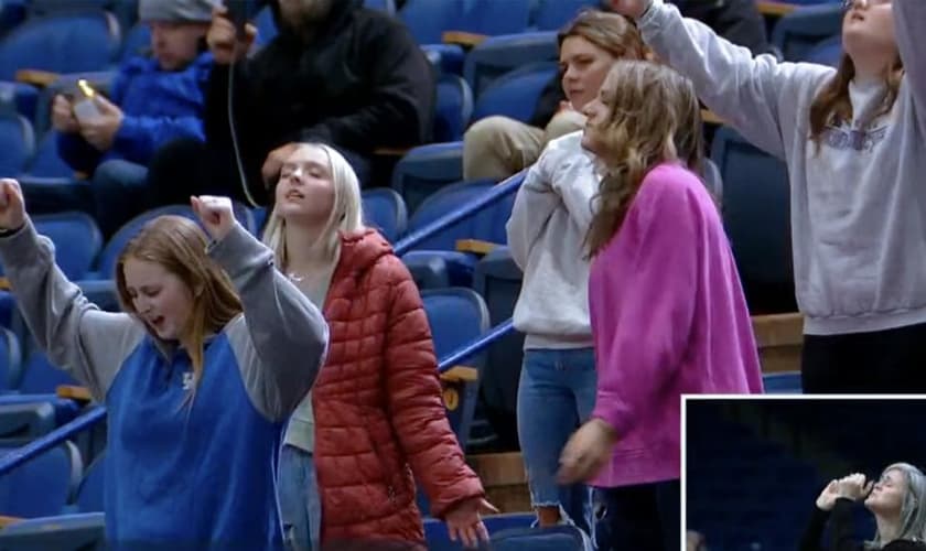 Rupp Arena recebe cultos de avivamento, após Asbury. (Captura de tela/ Pulse/YouTube)