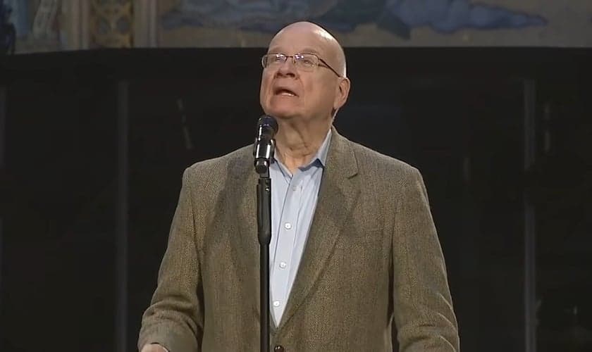 Pastor Tim Keller. (Foto: Captura de tela/YouTube HTB Church)
