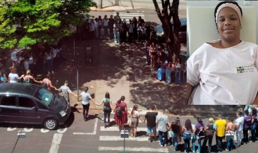 Maria Eduarda sofreu traumatismo craniano e foi internada na UTI. (Foto: Arquivo pessoal/Assis City).