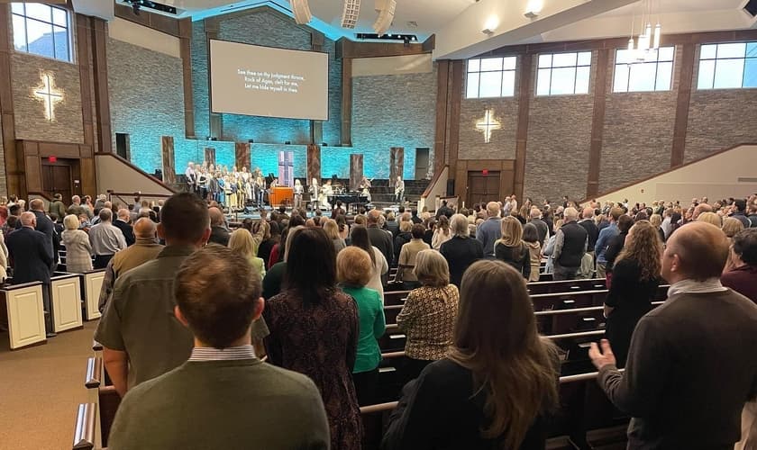 Culto na Christ Presbyterian Church, em Nashville, EUA. (Foto ilustrativa: Facebook/Christ Presbyterian Church)