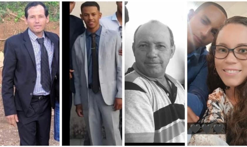 Vítimas do acidente. (Foto: Reprodução/ G1)