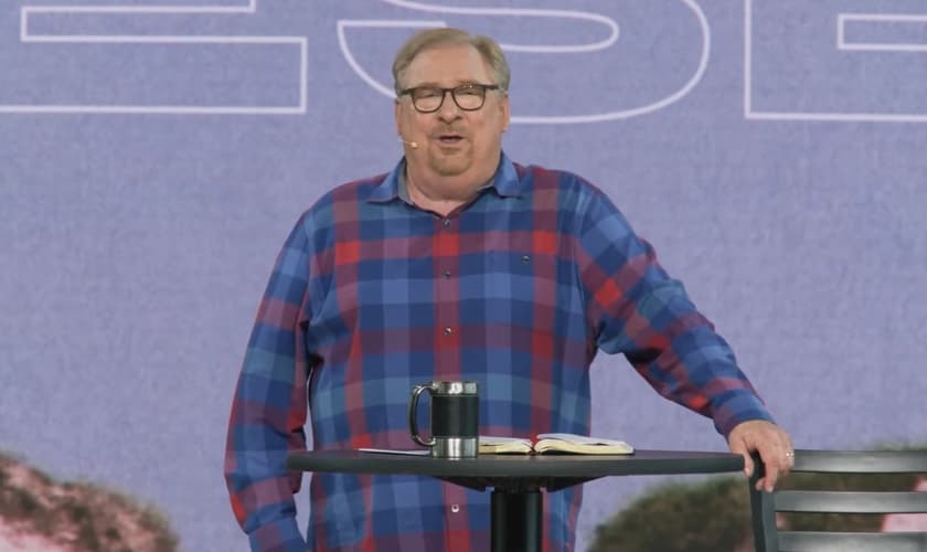 Pastor Rick Warren. (Foto: Captura de tela/YouTube Saddleback Church Berlin)