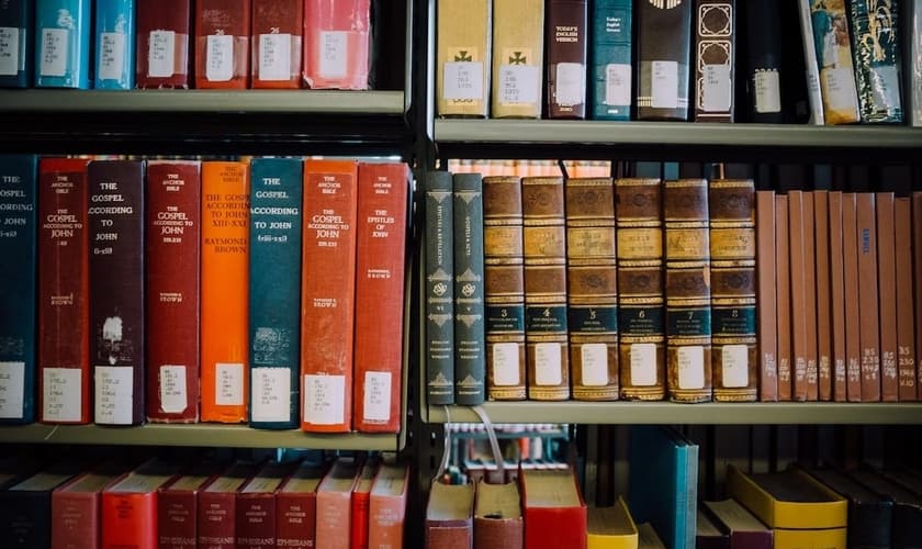 Grupo que defende a liberdade religiosa defende que as Bíblias devem estar nas bibliotecas das escolas. (Foto representativa: Unsplash/Jonathan Simcoe)