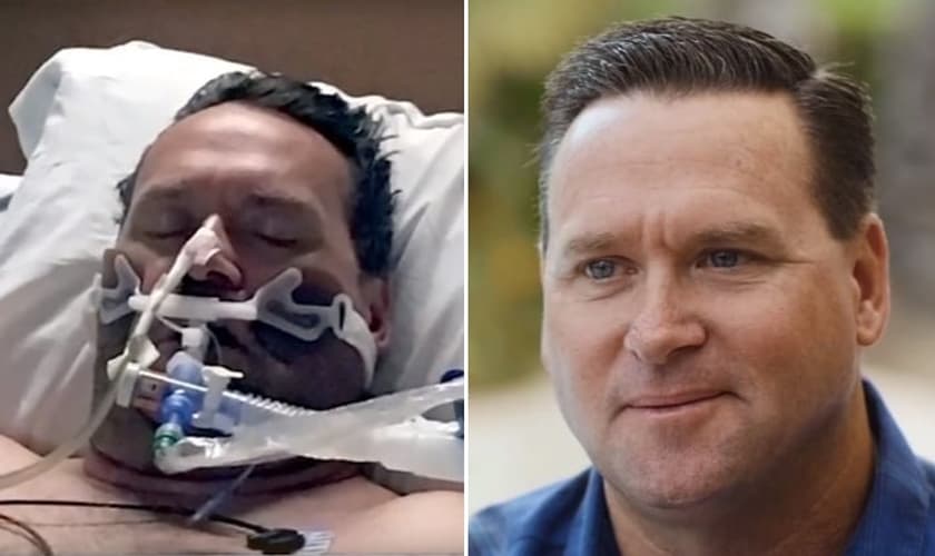 David manteve a fé e foi curado por Deus. (Foto: Reprodução/CBN News)