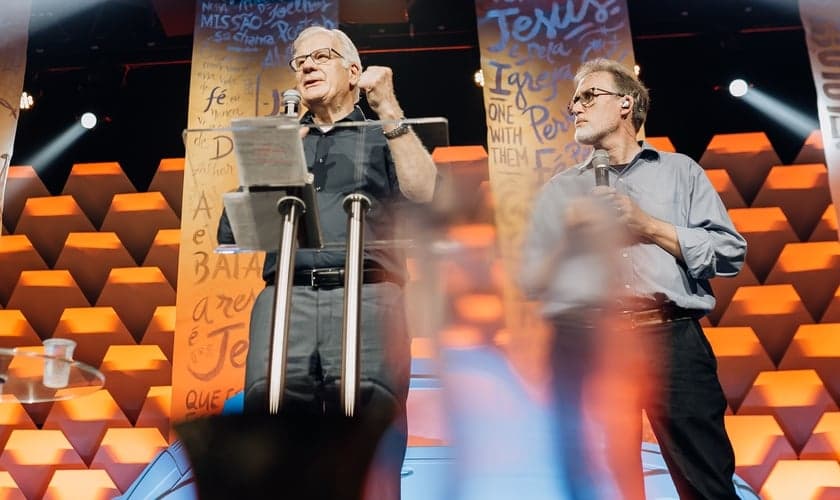 Johan Companjen esteve presente no evento dos 45 anos da Portas Abertas Brasil. (Foto: Portas Abertas).