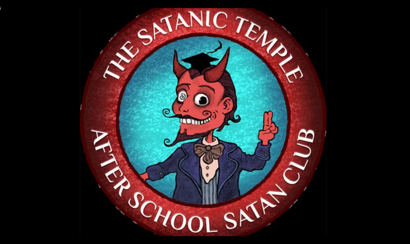 Logo oficial do After School Satan Club do Templo Satânico. (Captura de tela/The Philadelphia Inquirer/Templo Satânico)