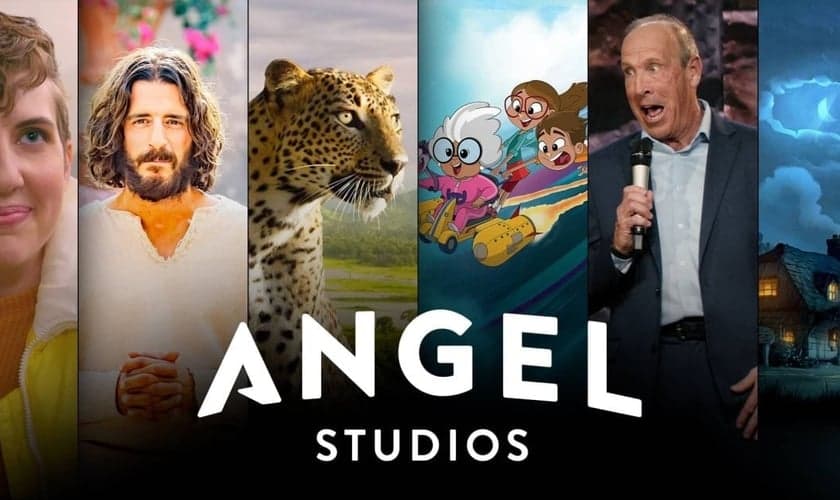 Produções da Angel Studios. (Foto: Reprodução/Angel Studios)