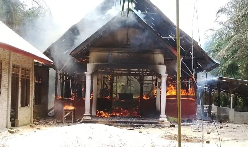 Igrejas são incendiadas durante conflitos na Índia. (Foto representativa: Portas Abertas)