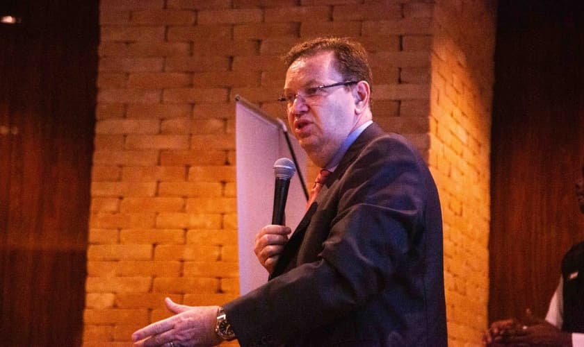 William Douglas em evento da Lifeshape Brasil em SP. (Foto: Davi Seiffert)