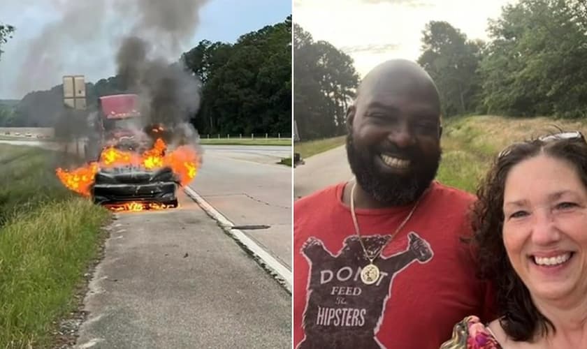 Candy Smith e Kalique. (Foto: Reprodução/YouTube/WRDW News 12)